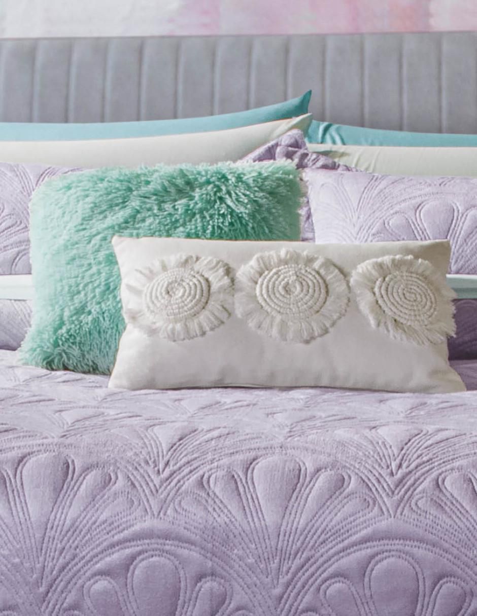 Set de colcha Velvet Lilac 3