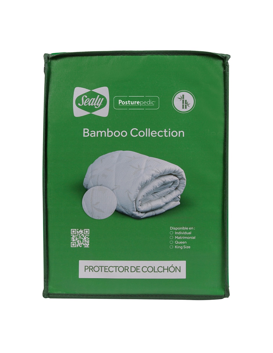 Protector de colchón Sealy Bamboo transpirable