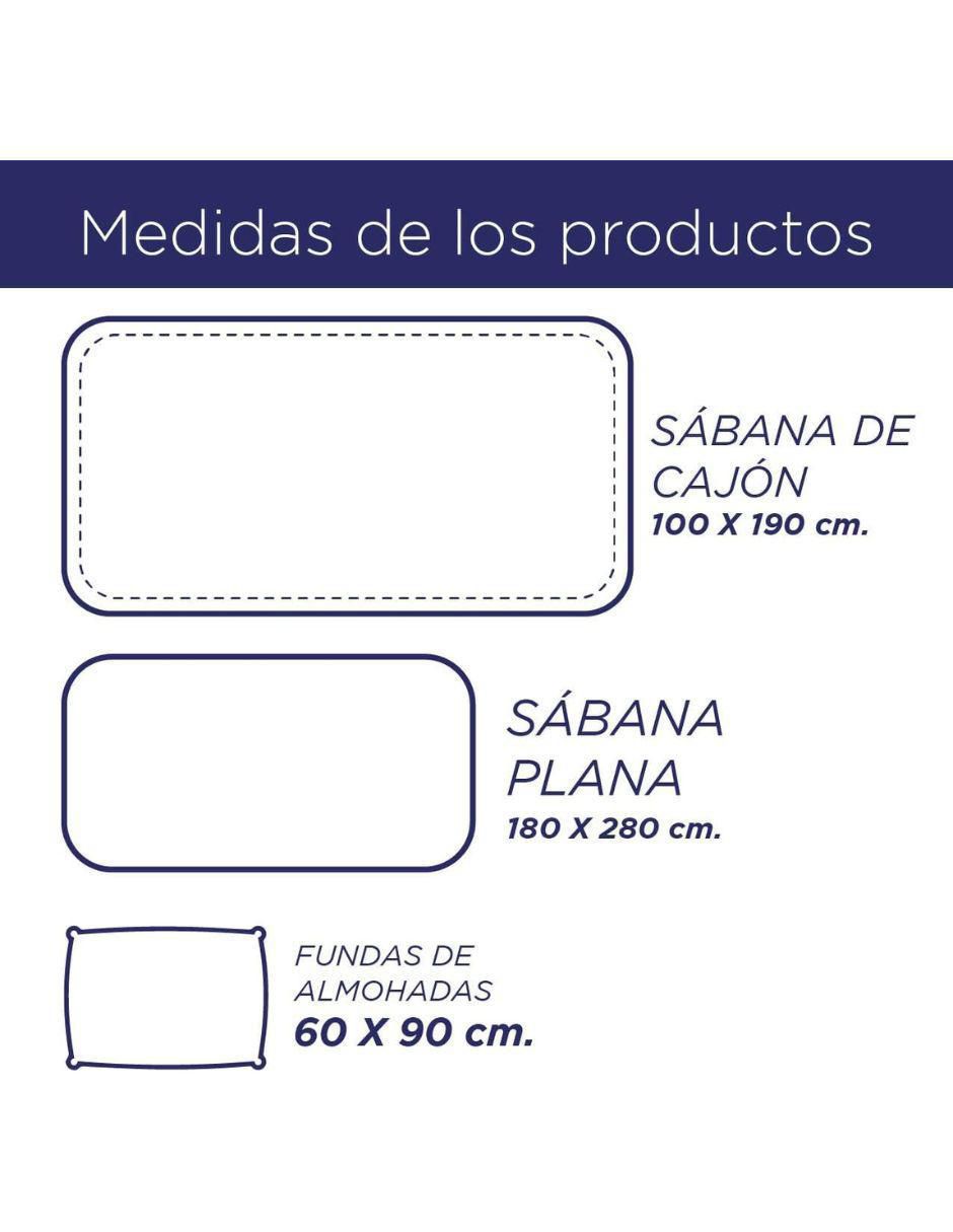Juego de sábanas de algodón 2