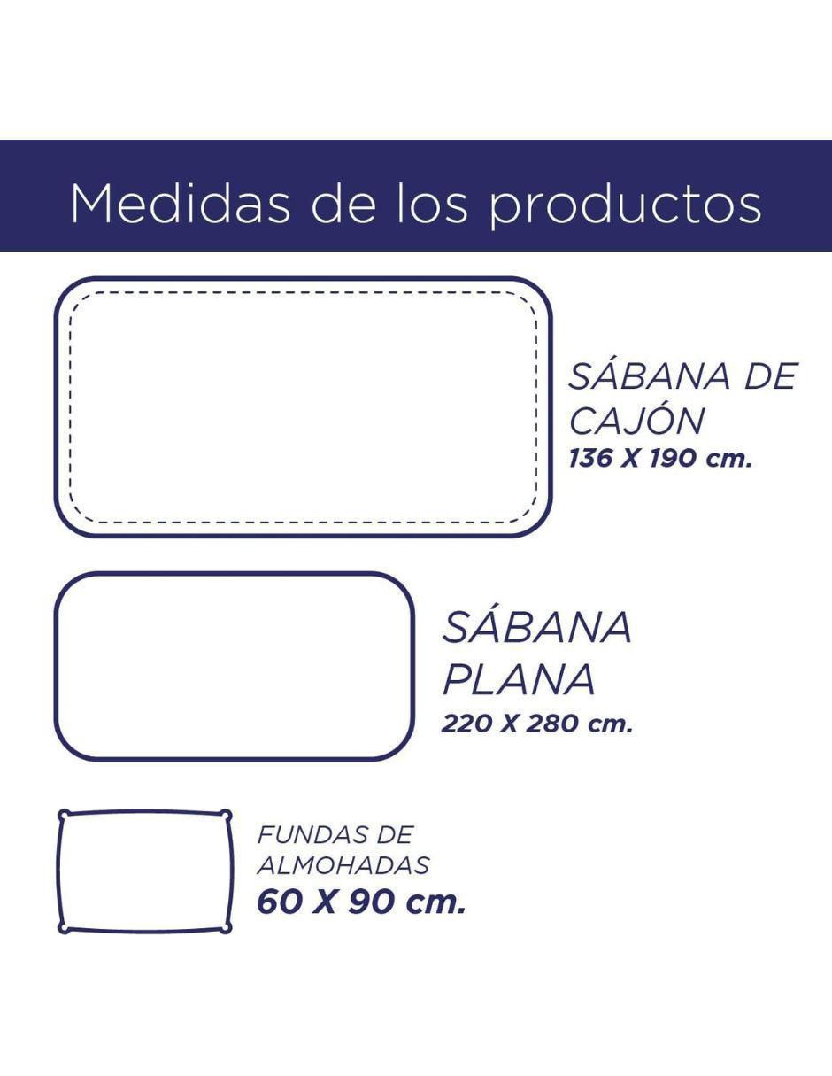 Juego de sábanas de algodón 2