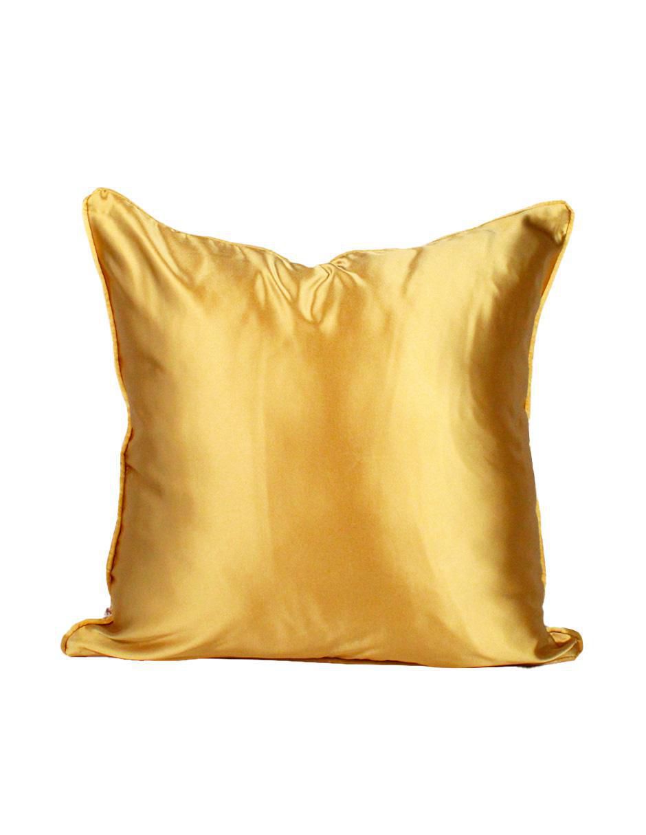 Cojín decorativo naab color dorado