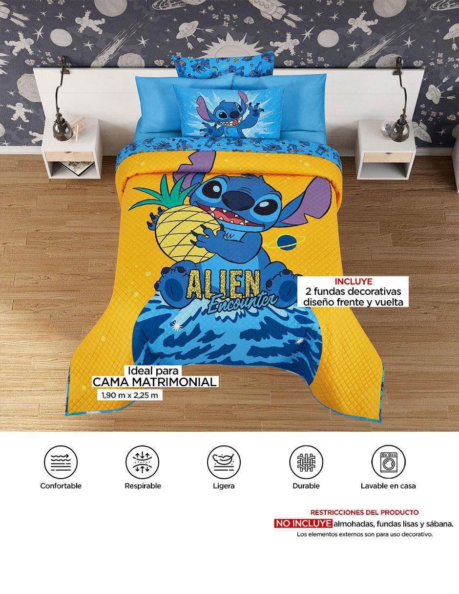 Set de colcha Providencia Stitch Alien