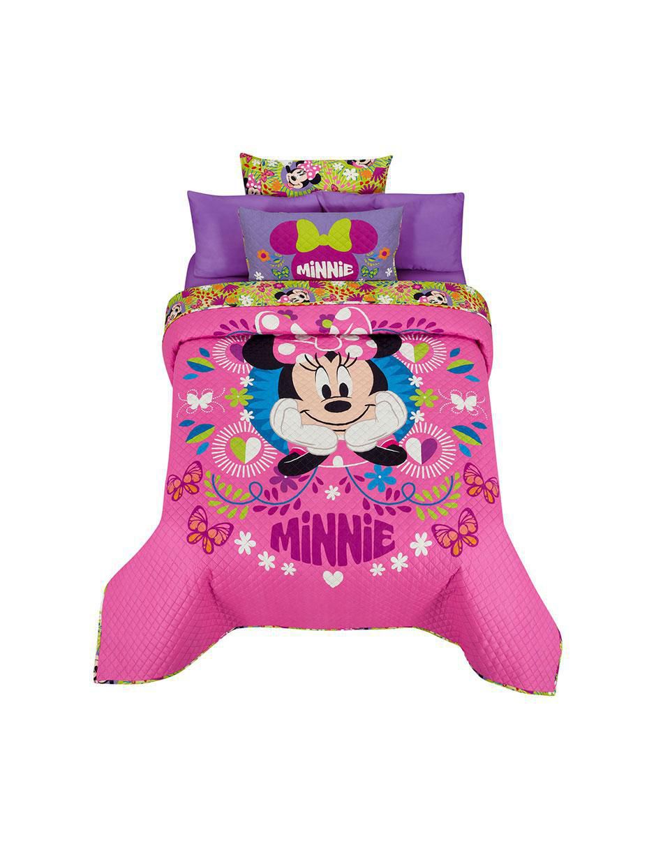 Set de colcha Providencia Minnie Pink