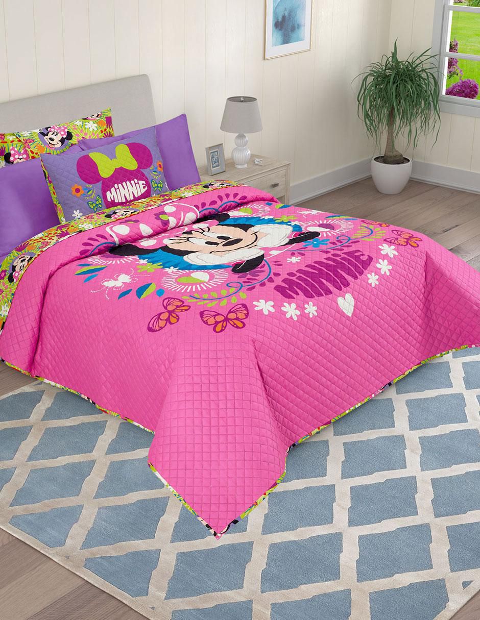 Set de colcha Providencia Minnie Pink