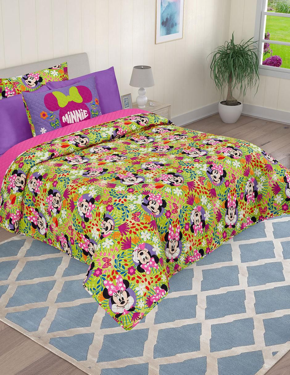Set de colcha Providencia Minnie Pink