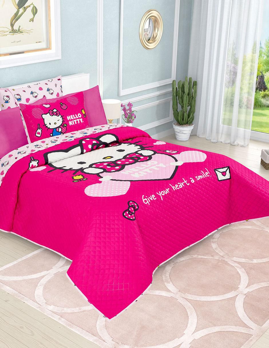 Set de colcha Providencia Hello Kitty Heart 2