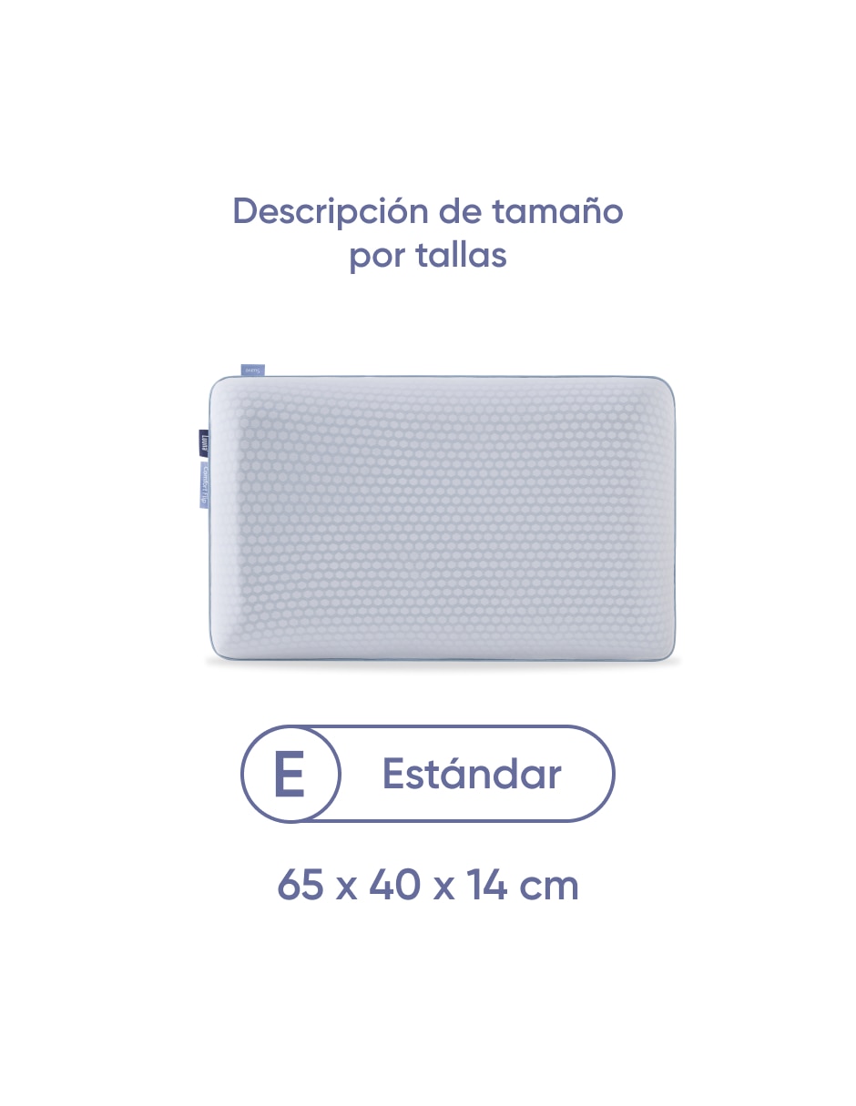 Almohada Luuna Comfort Flip firmeza media