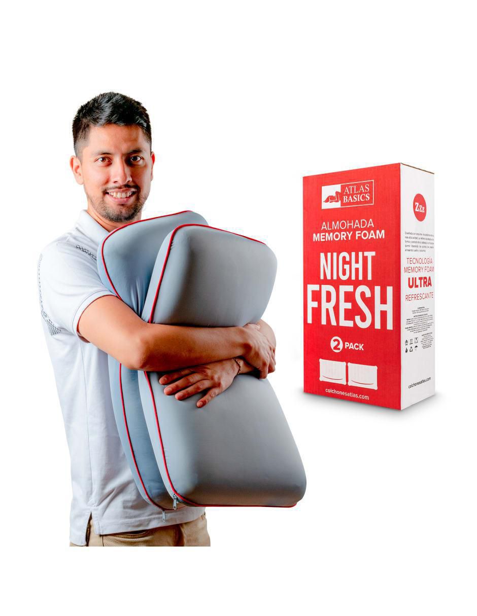 Set de almohada Night Fresh firmeza media
