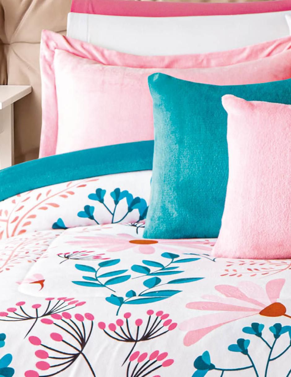 Cobertor  Dandelion Punch estampado floral 4