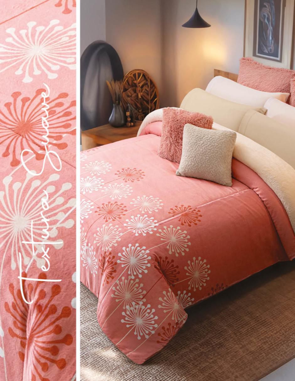 Cobertor Diente de León estampado floral 2