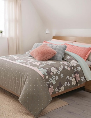 Cobertor Dots estampado floral Cobertor Dots estampado floral