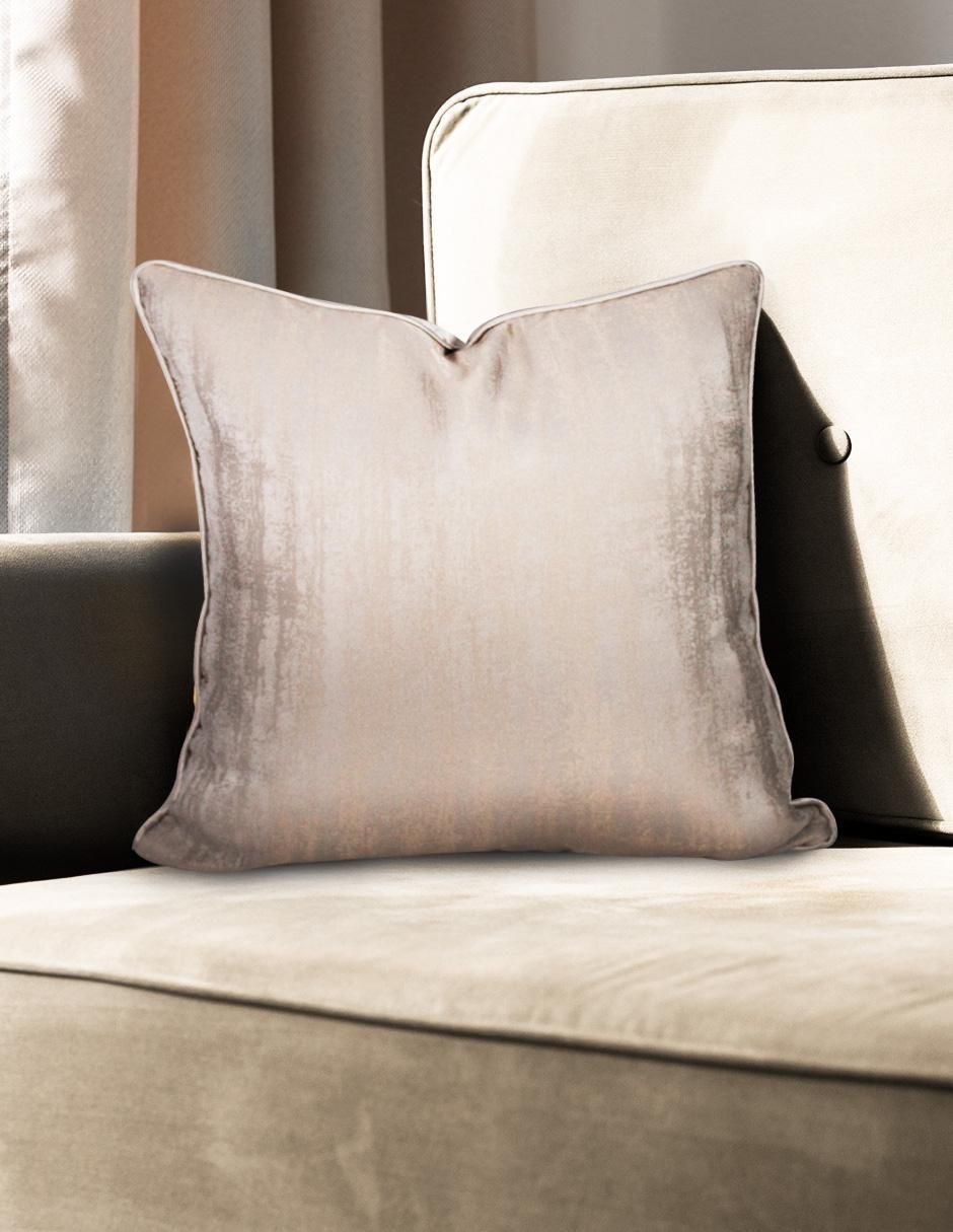 Cojín decorativo bonanpak gris