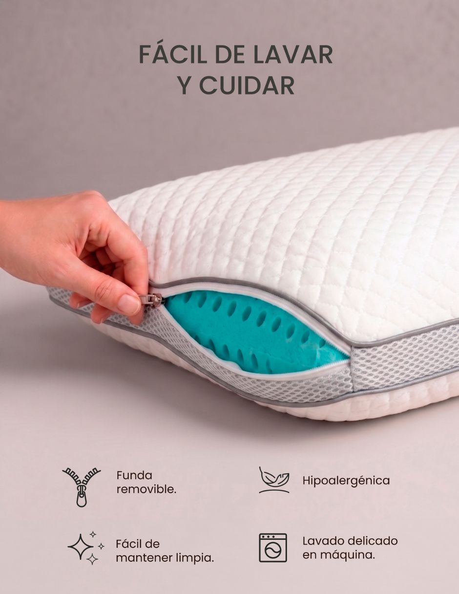 Almohada firmeza suave 6