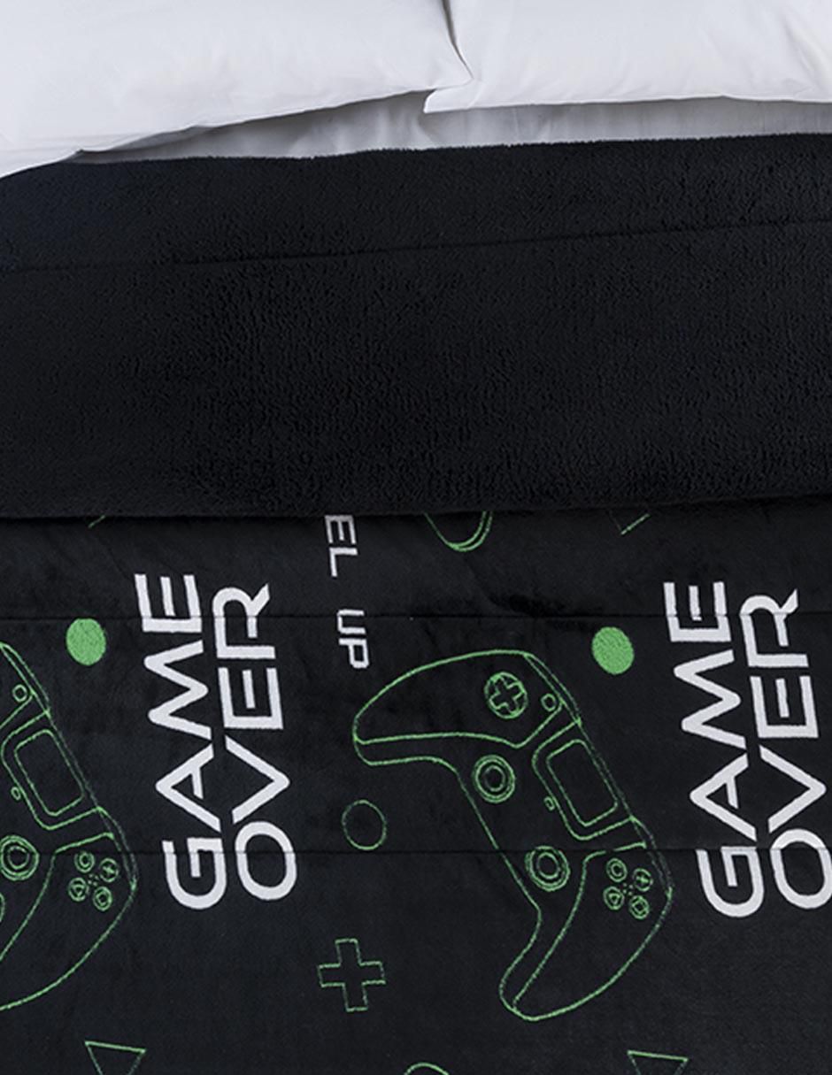 Cobertor Videogame estampado gráfico