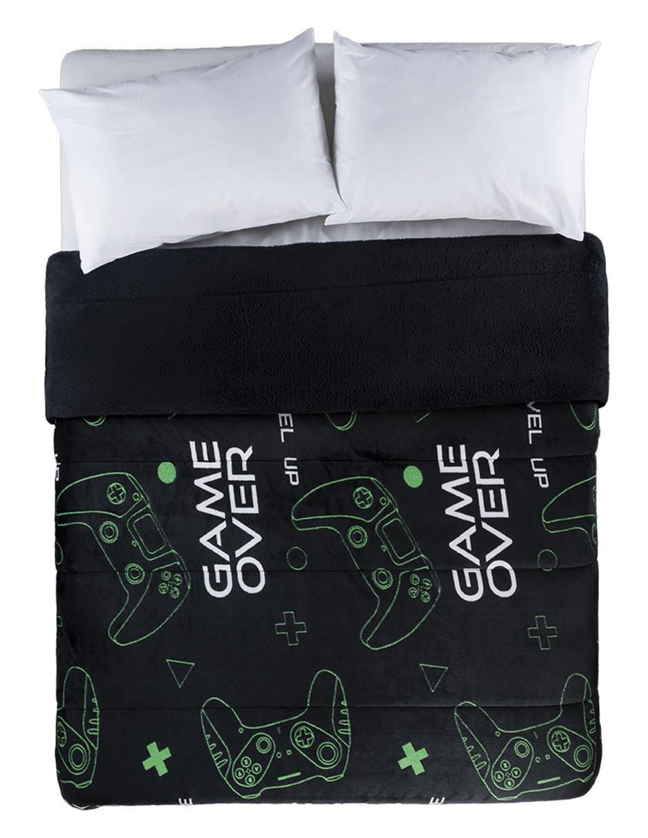 Cobertor Videogame estampado gráfico