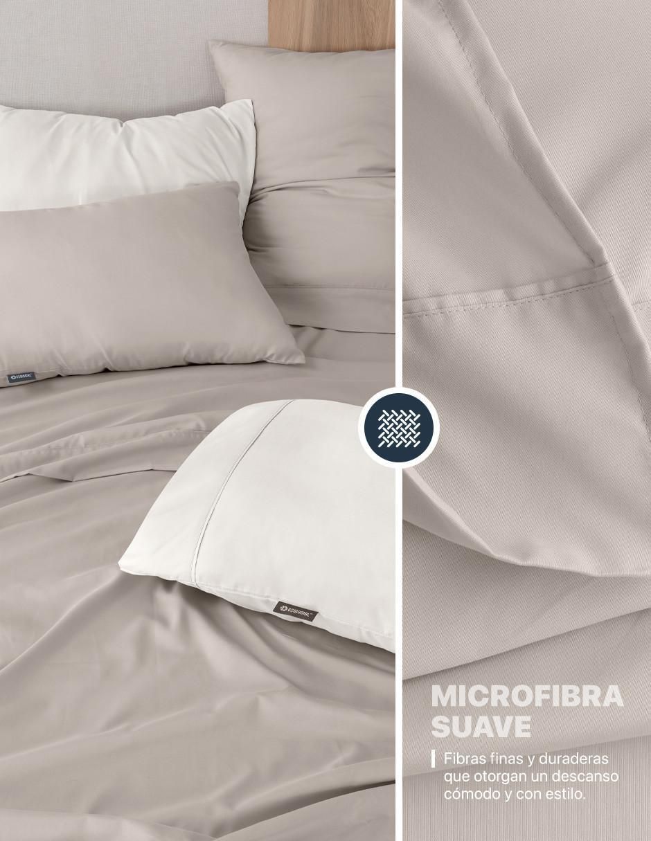 Juego de sábanas de microfibra 2