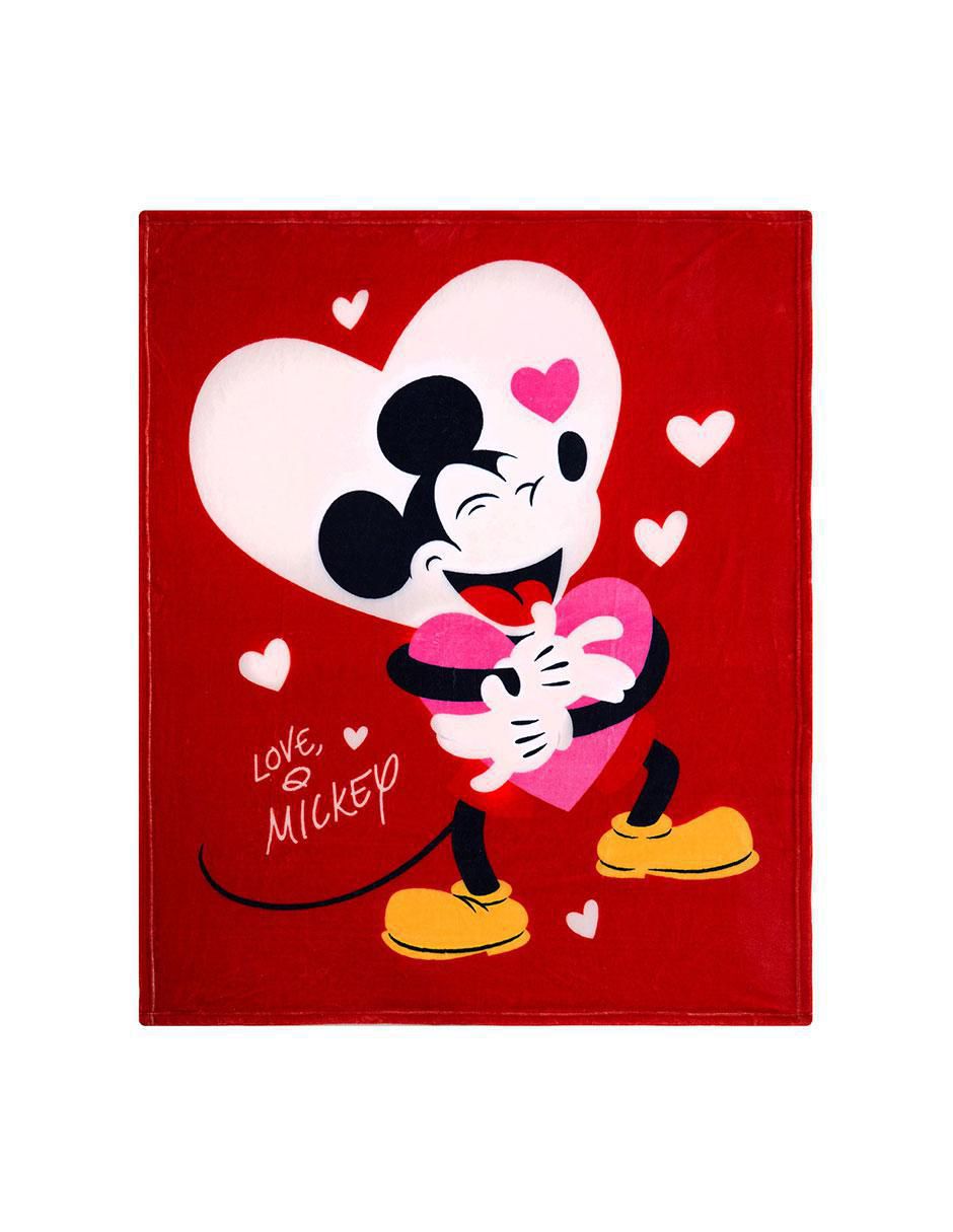 Frazada Mickey Mouse Enamorado