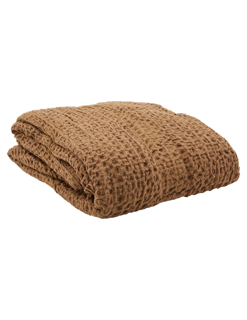Frazada de tejido seersucker waffle unisex Frazada de tejido seersucker waffle unisex