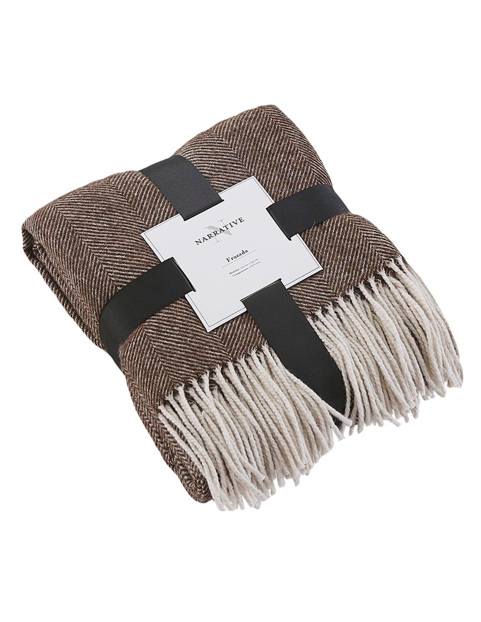 Frazada de tejido suave Herringbone 4