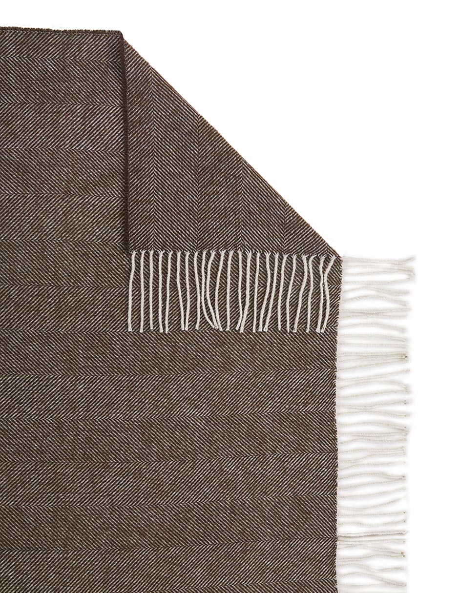 Frazada de tejido suave Herringbone 8
