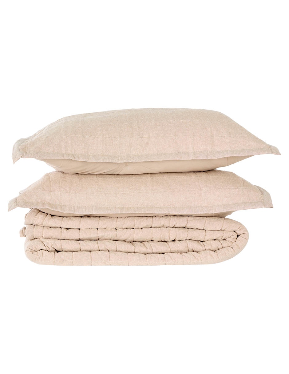 Set de colcha Linen Square 4