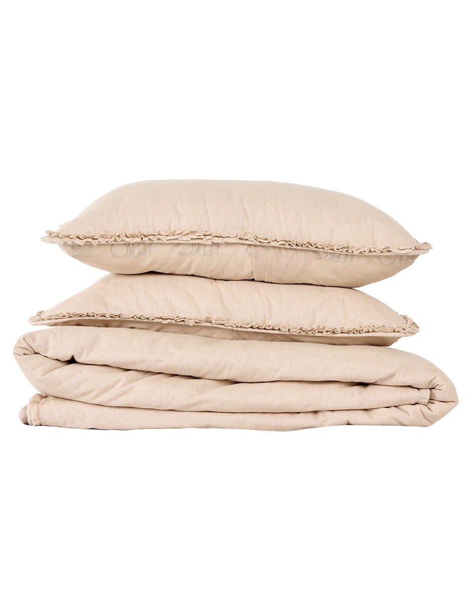 Set de colcha Linen Ruffle 4