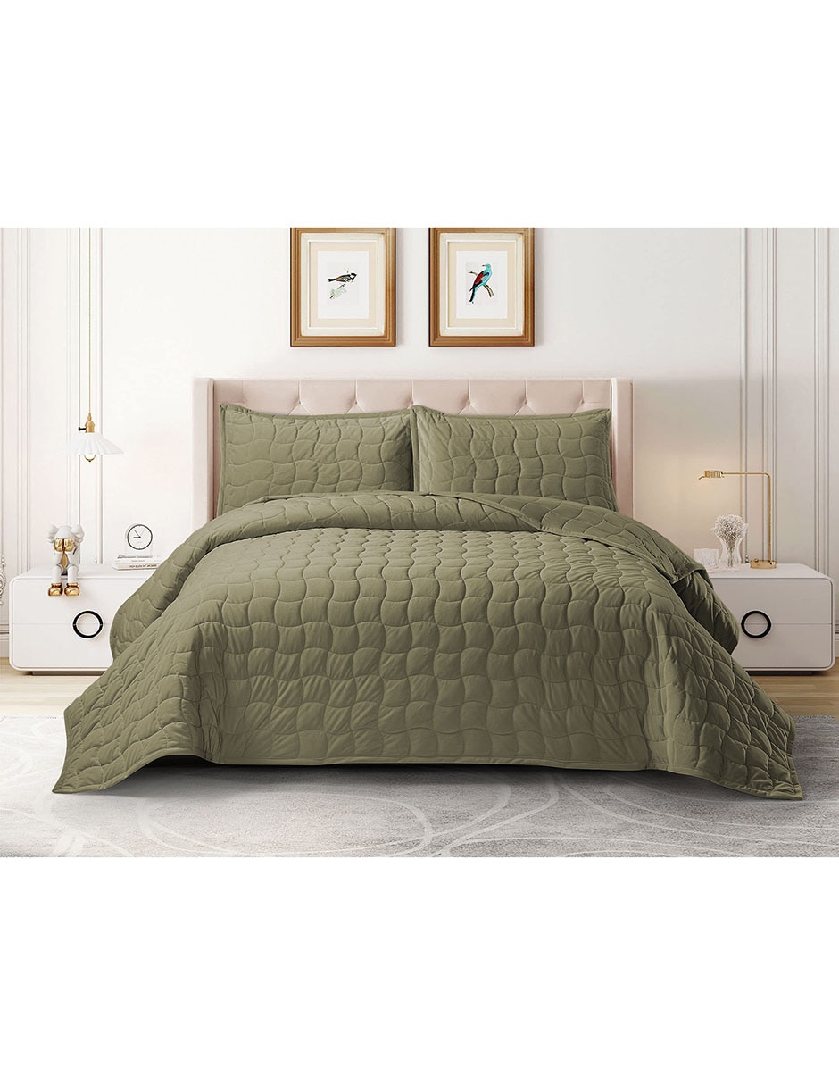 Set de colcha Wave Velvet Set de colcha Wave Velvet