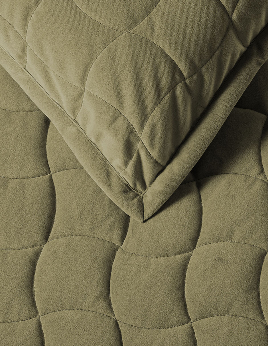 Set de colcha Wave Velvet 4