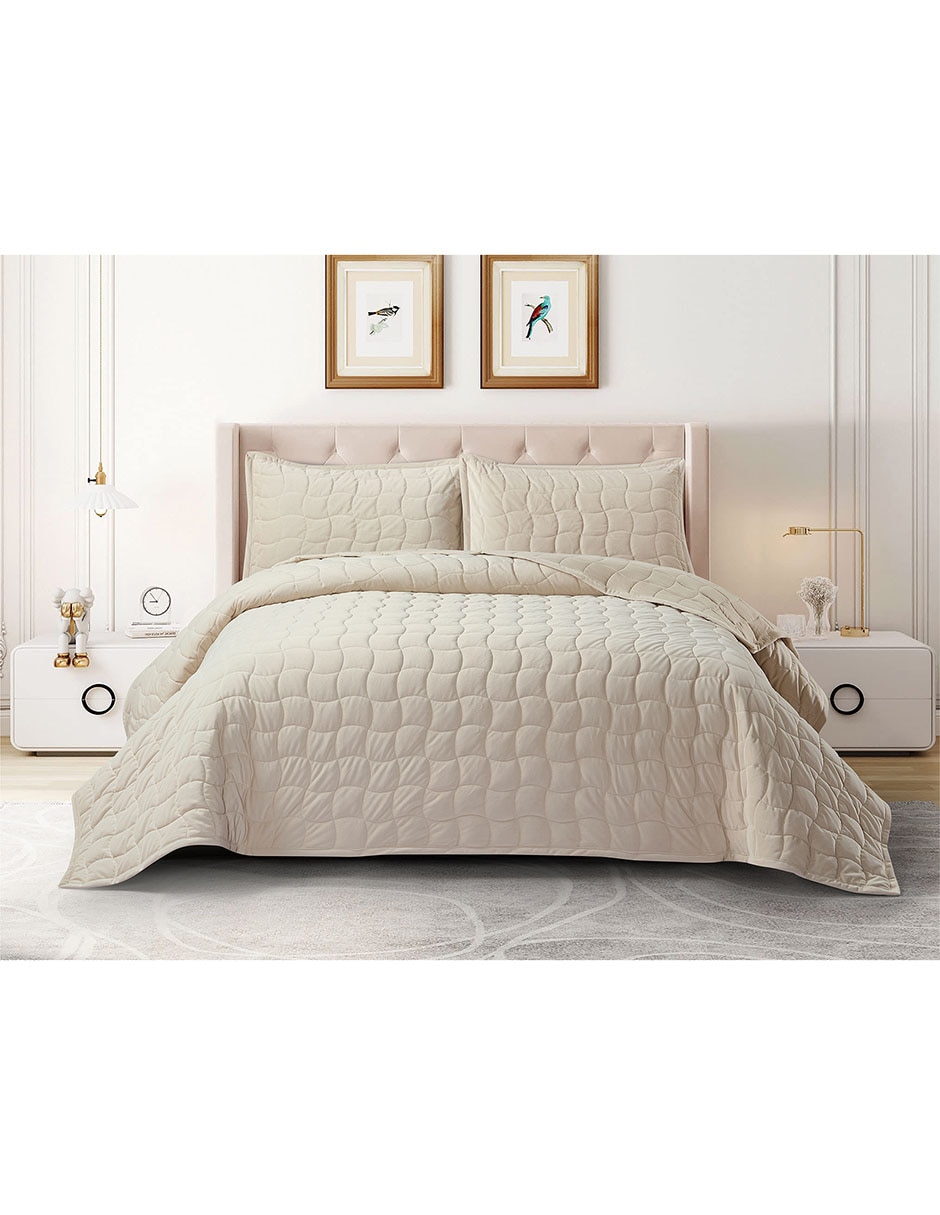 Set de colcha Wave Velvet Set de colcha Wave Velvet
