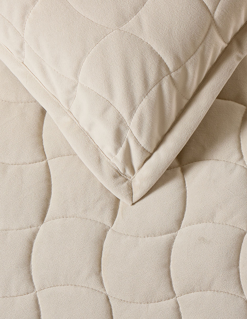 Set de colcha Haus Wave Velvet