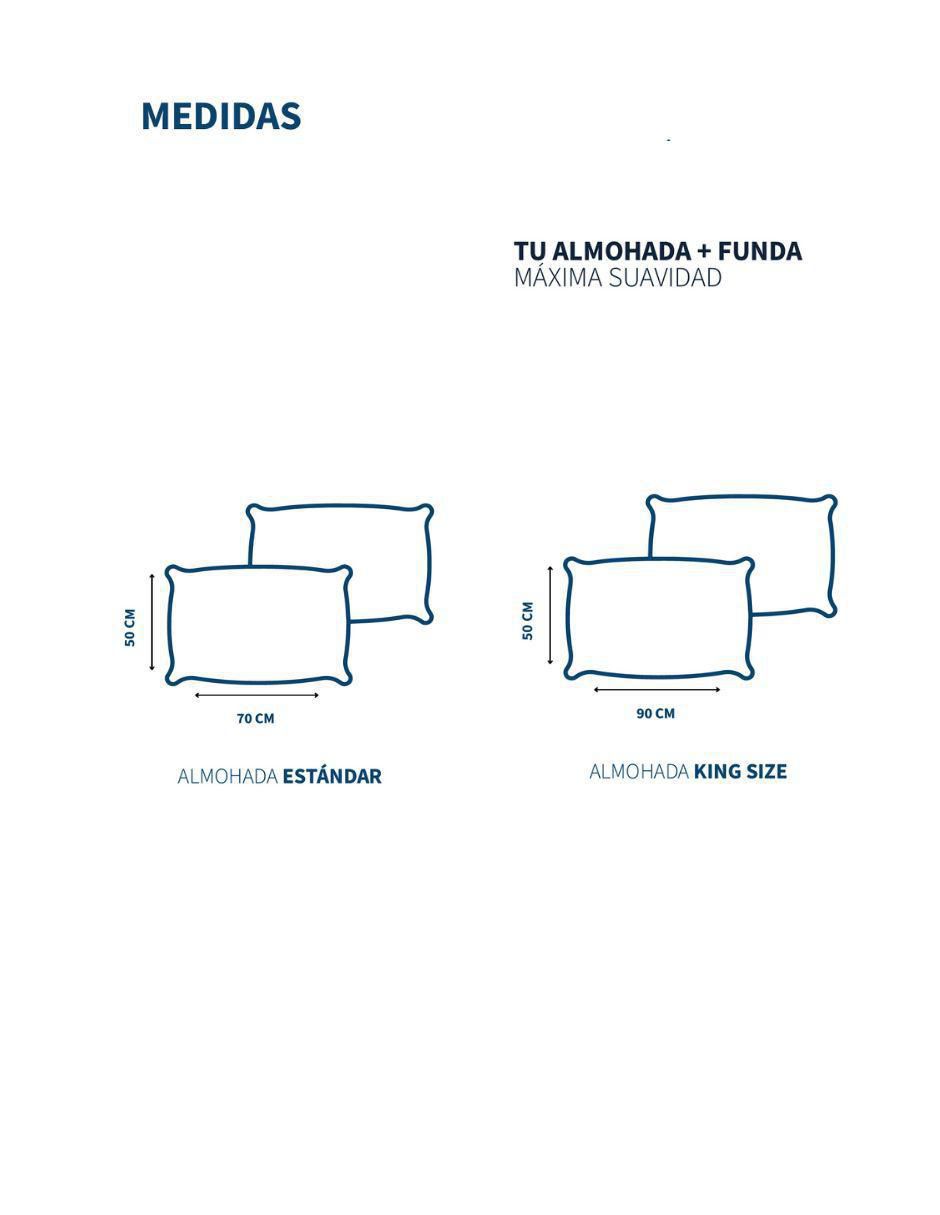 Set de almohada firmeza media 6