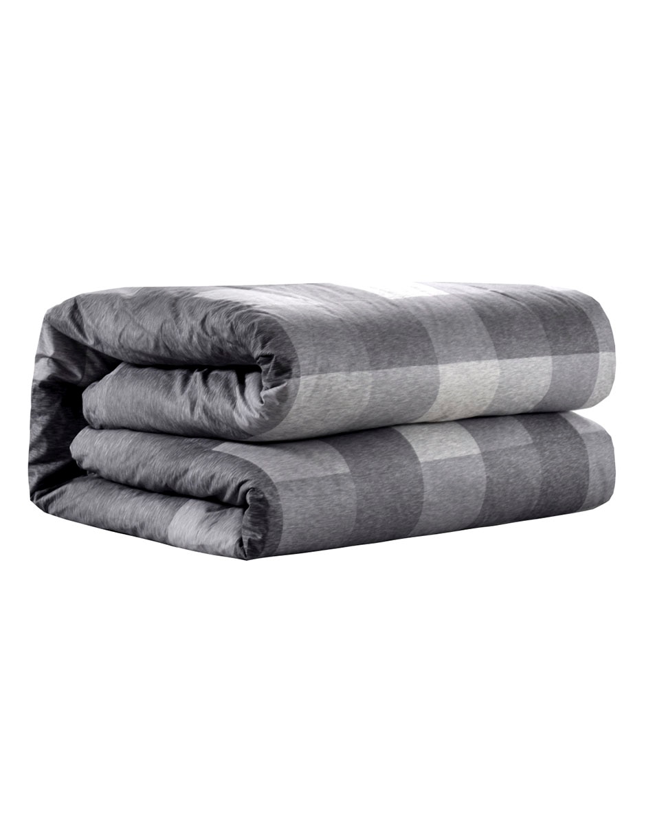 Set duvet con relleno Tartan