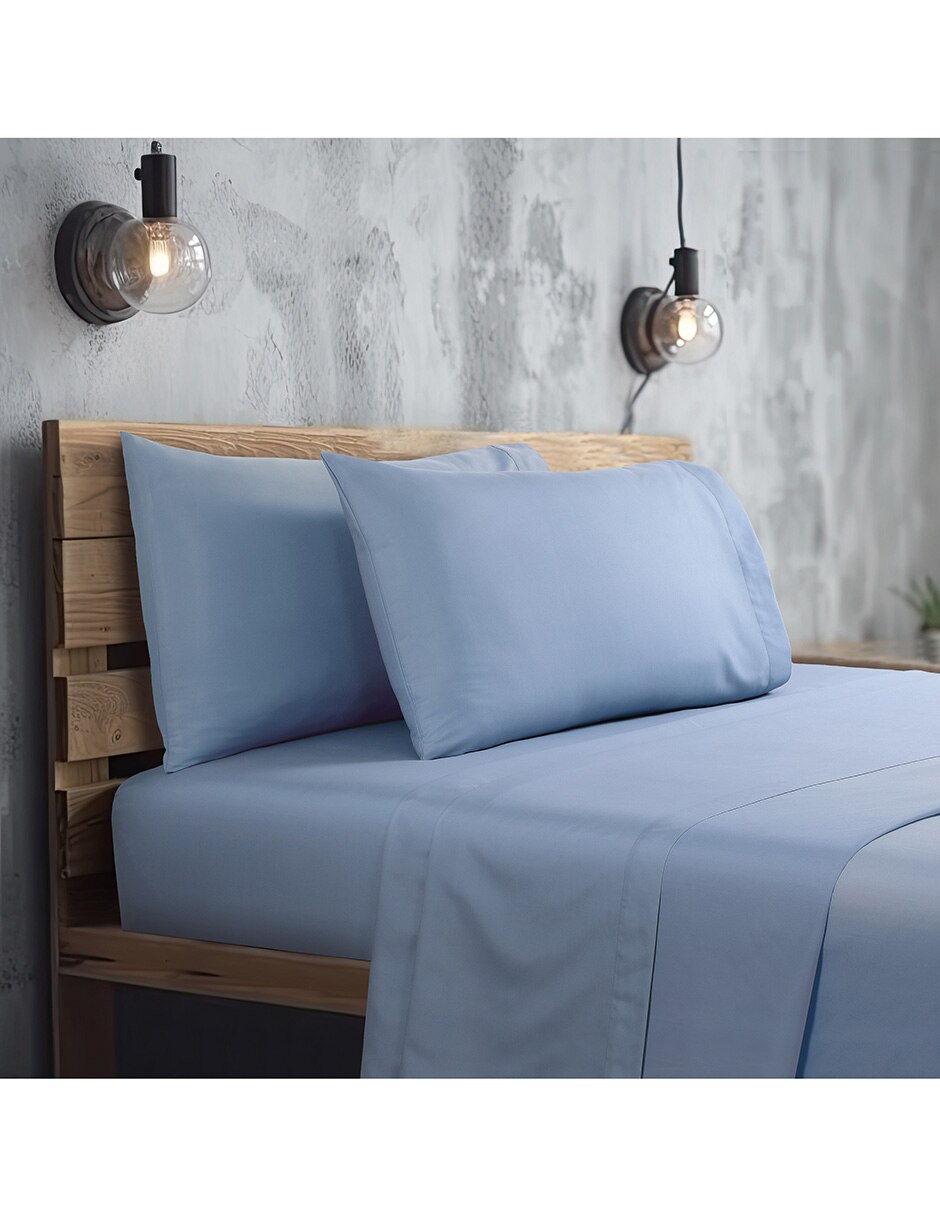 Juego de sábanas de microfibra Pepe Jeans Promos PW MF Lars Ice Blue