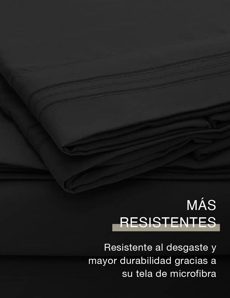 Juego de sábanas de microfibra Soft 6