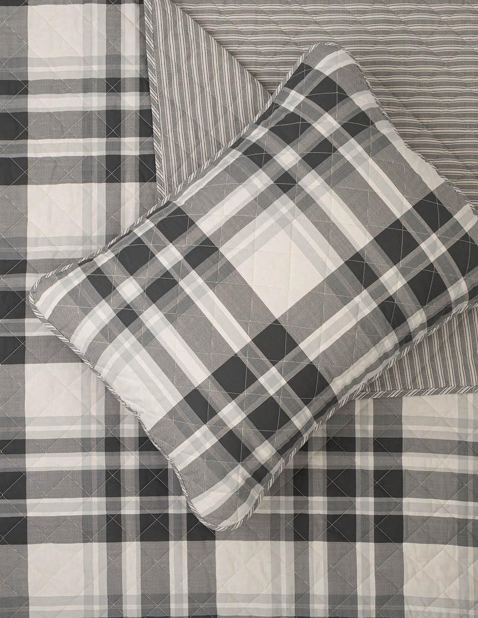 Set de colcha Eddie Bauer Coal Creek Plaid