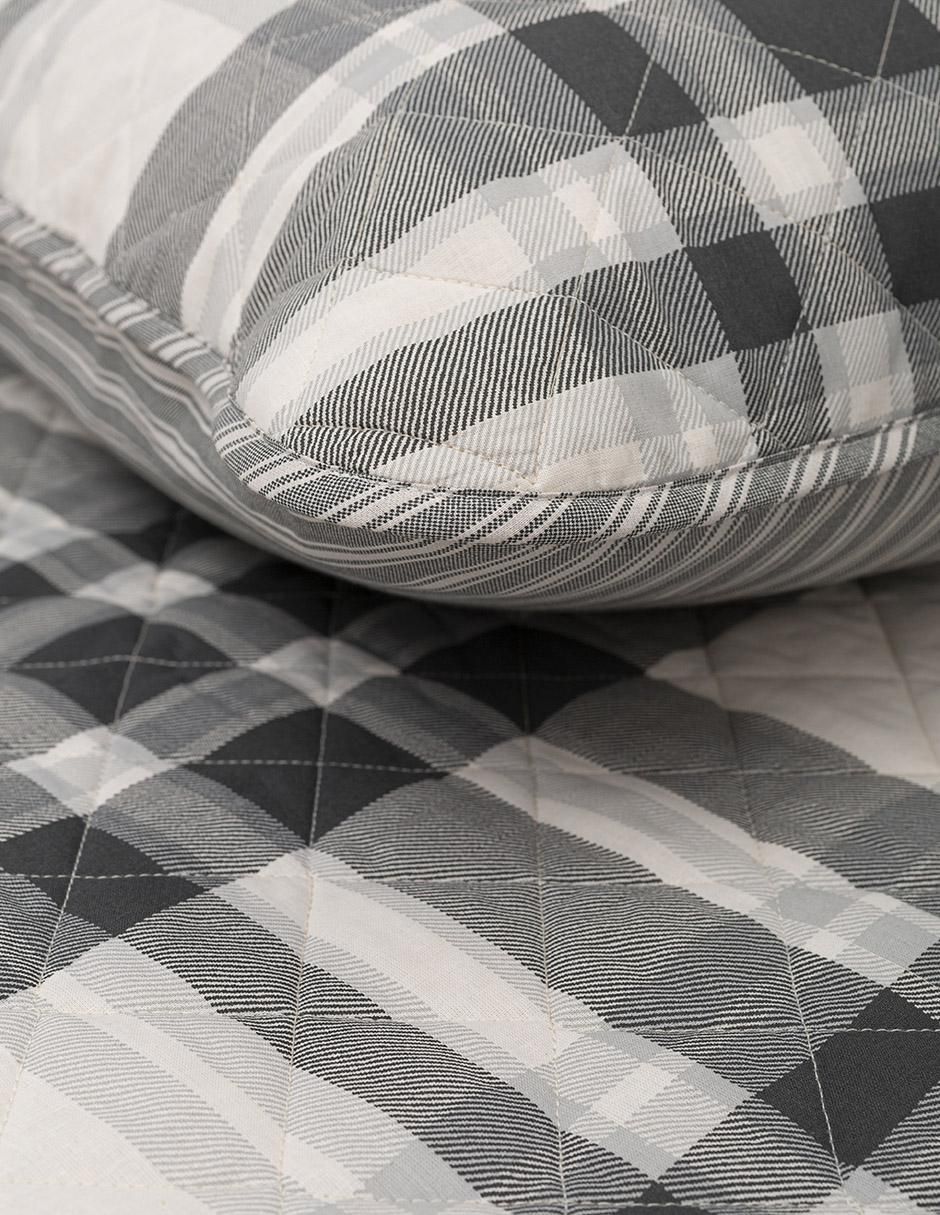 Set de colcha Eddie Bauer Coal Creek Plaid