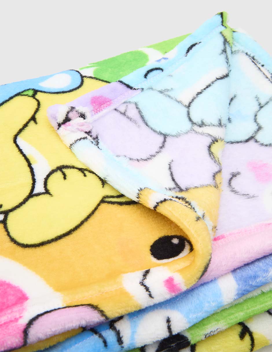 Frazada de tejido plano Care Bears 3
