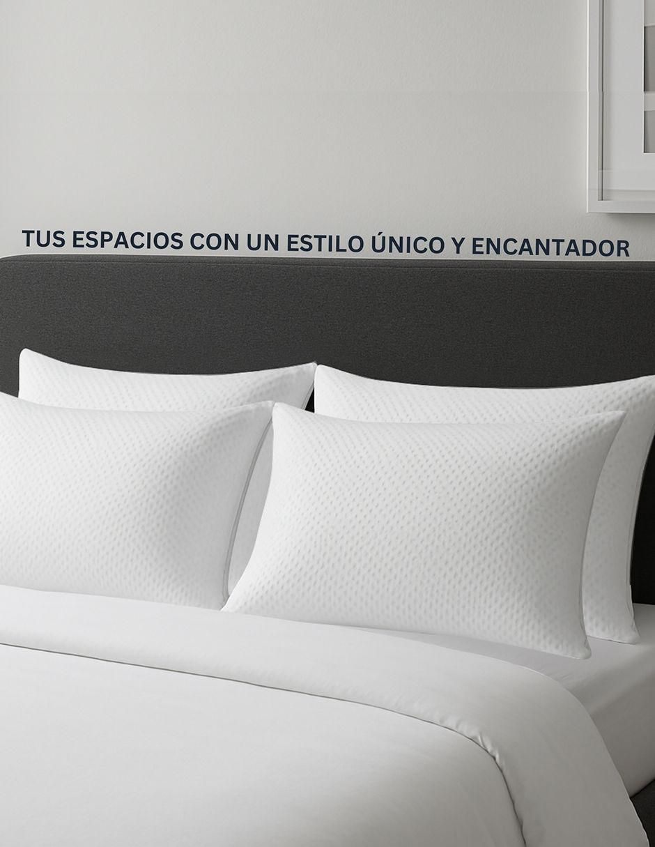 Set de almohada hipoalergénica firmeza media 6