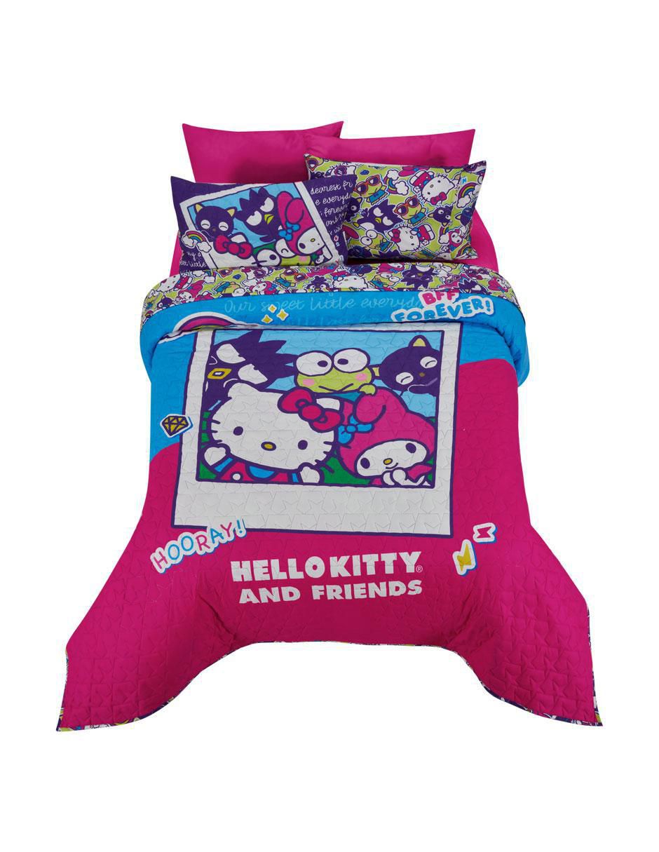 Set de colcha Hello And Kitty Friends 1