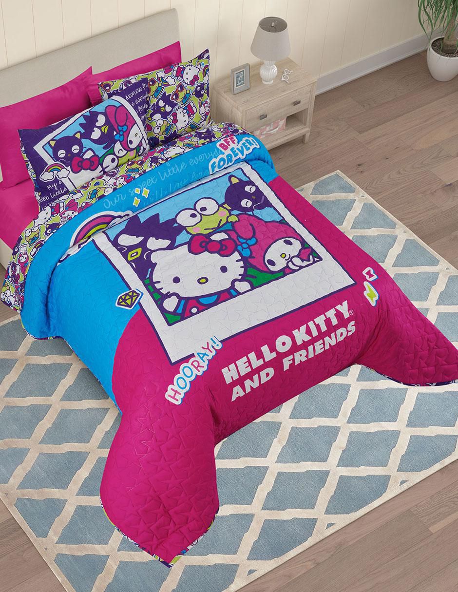 Set de colcha Hello And Kitty Friends 3