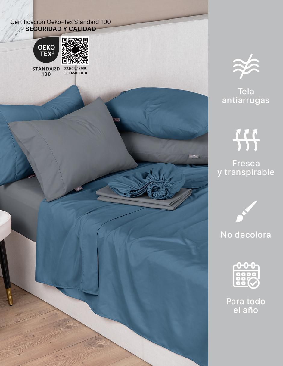 Juego de sábanas de microfibra 216 hilos 2