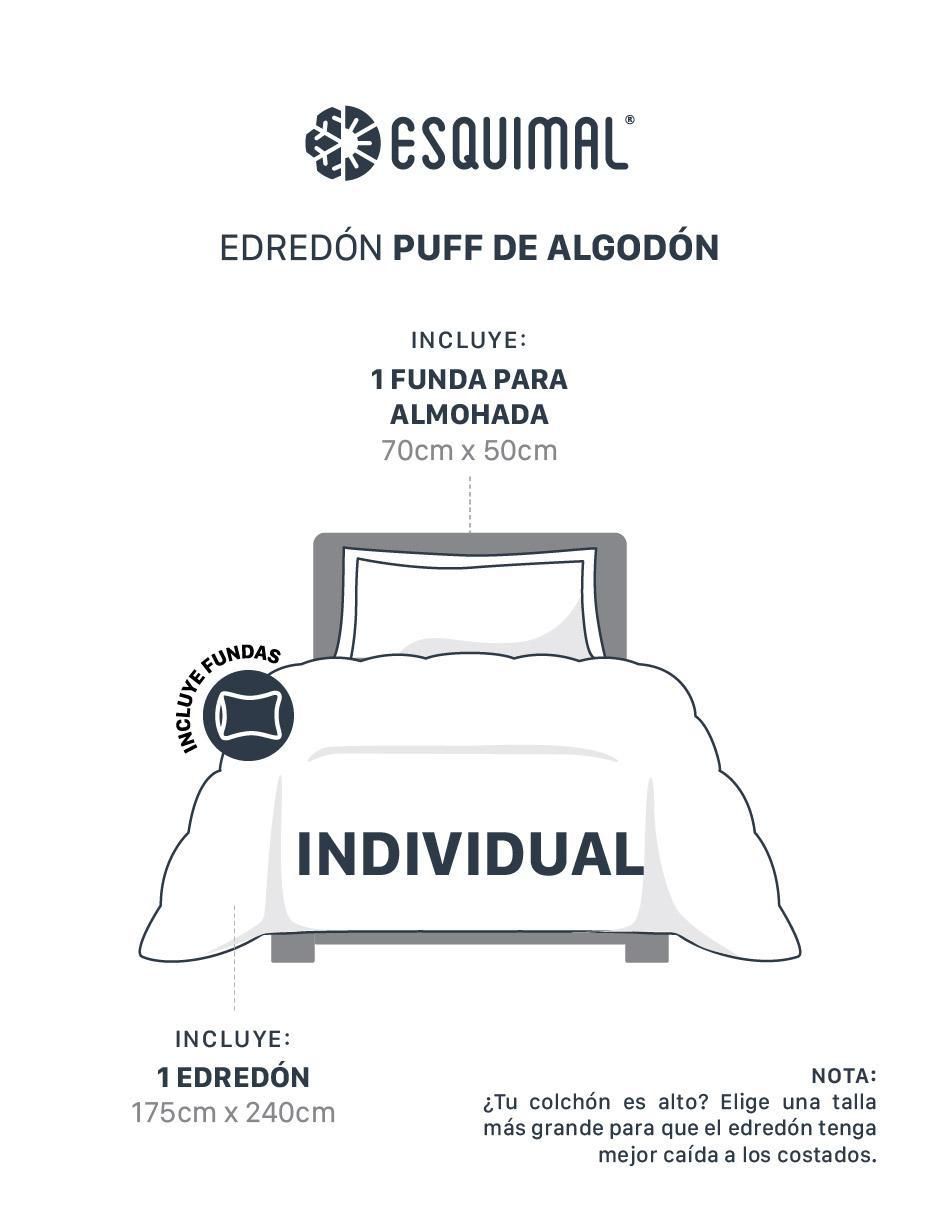 Set edredón Esquimal Puff Algodón