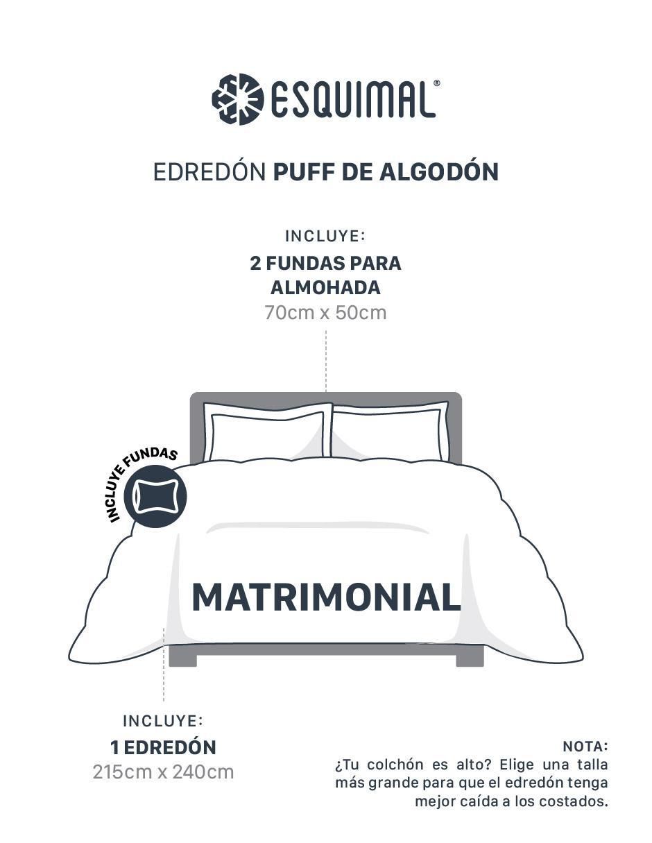 Set edredón Esquimal Puff Algodón