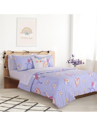 Set edredón Knapp & Magic Heart Purple Set edredón Knapp & Magic Heart Purple