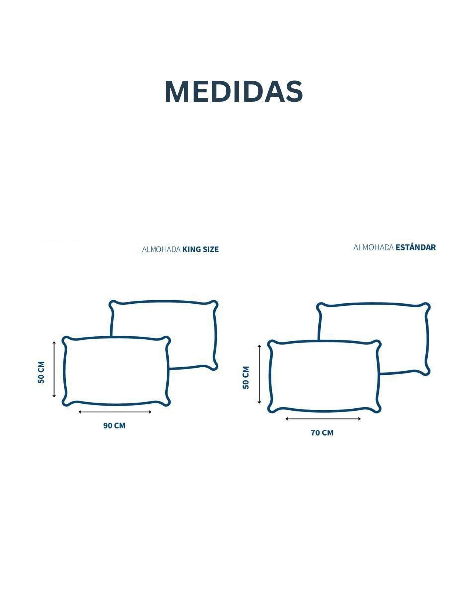 Set de almohada firmeza media 6