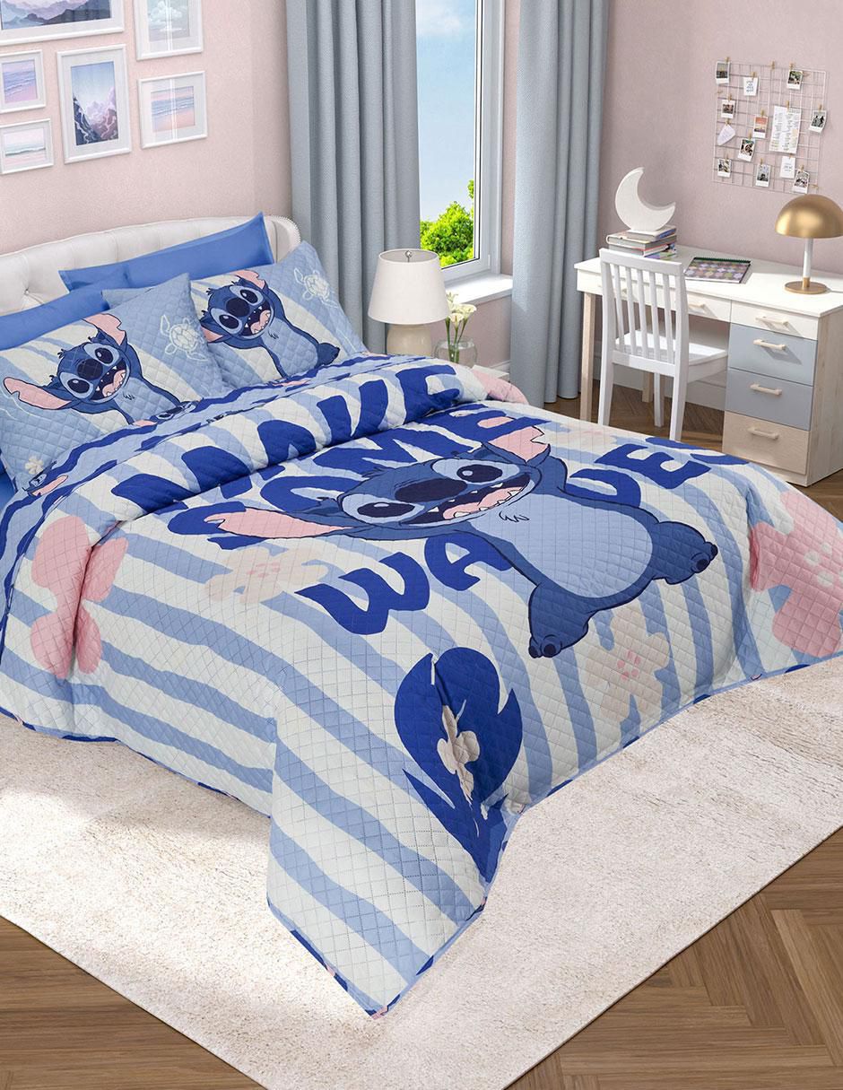 Set de colcha Providencia Stitch Waves
