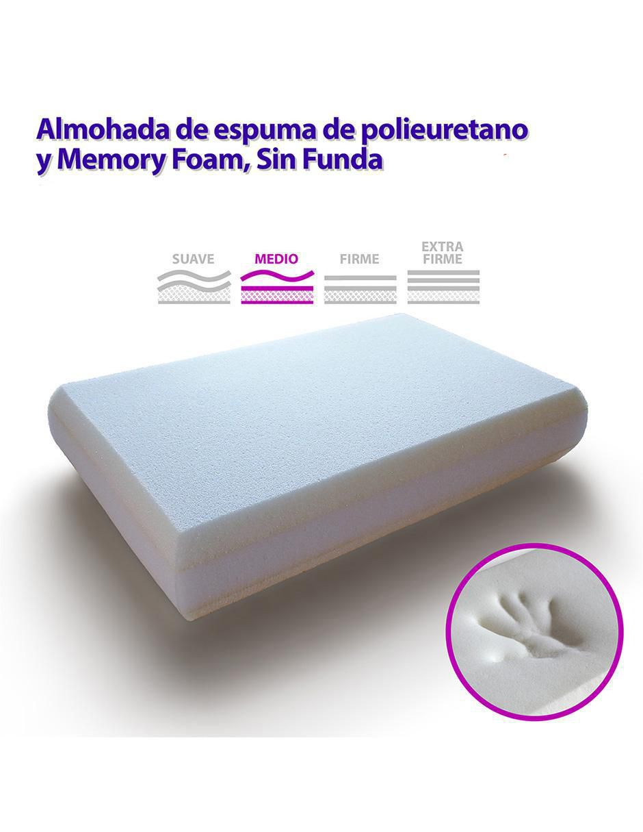 Almohada firmeza baja