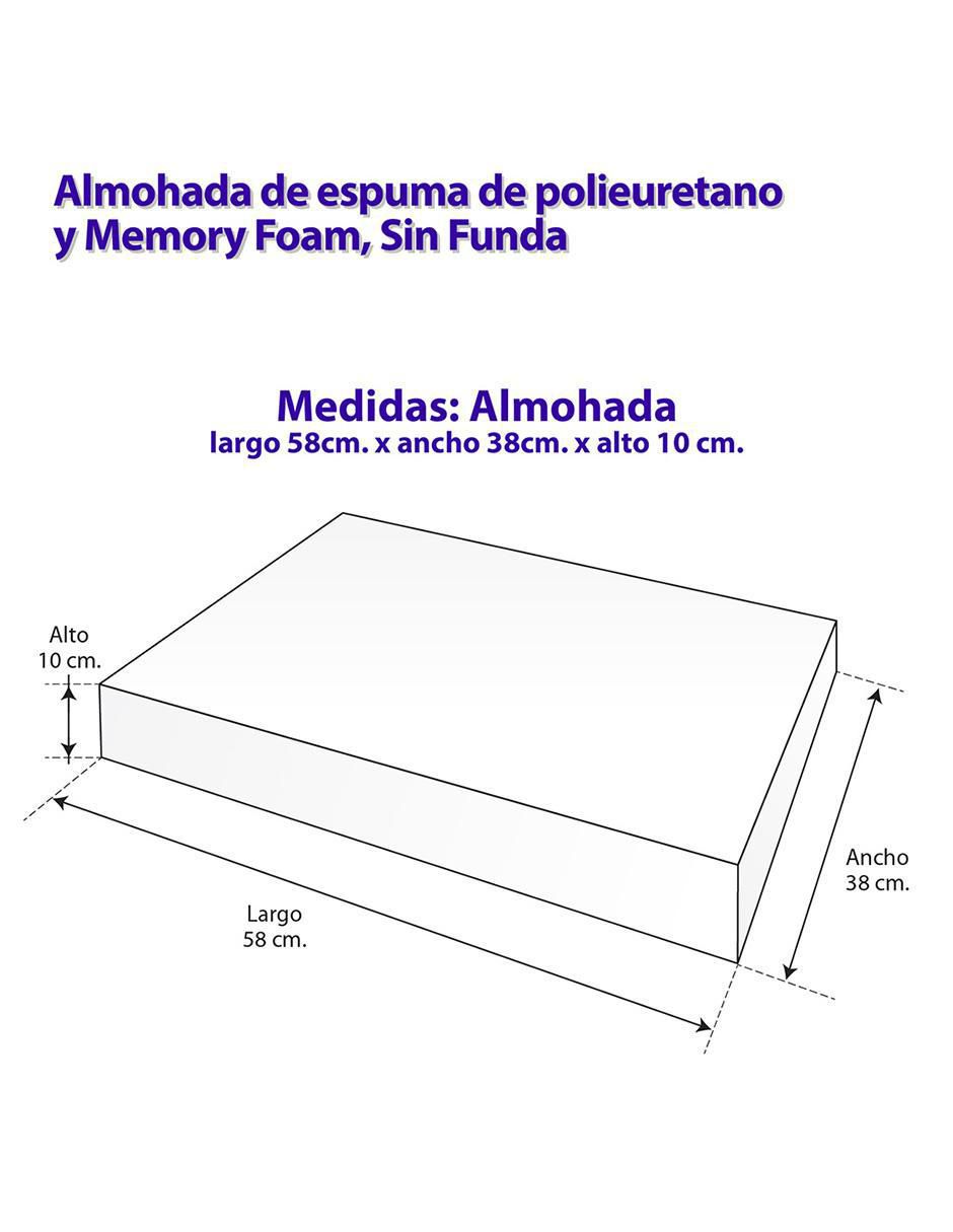 Almohada firmeza baja