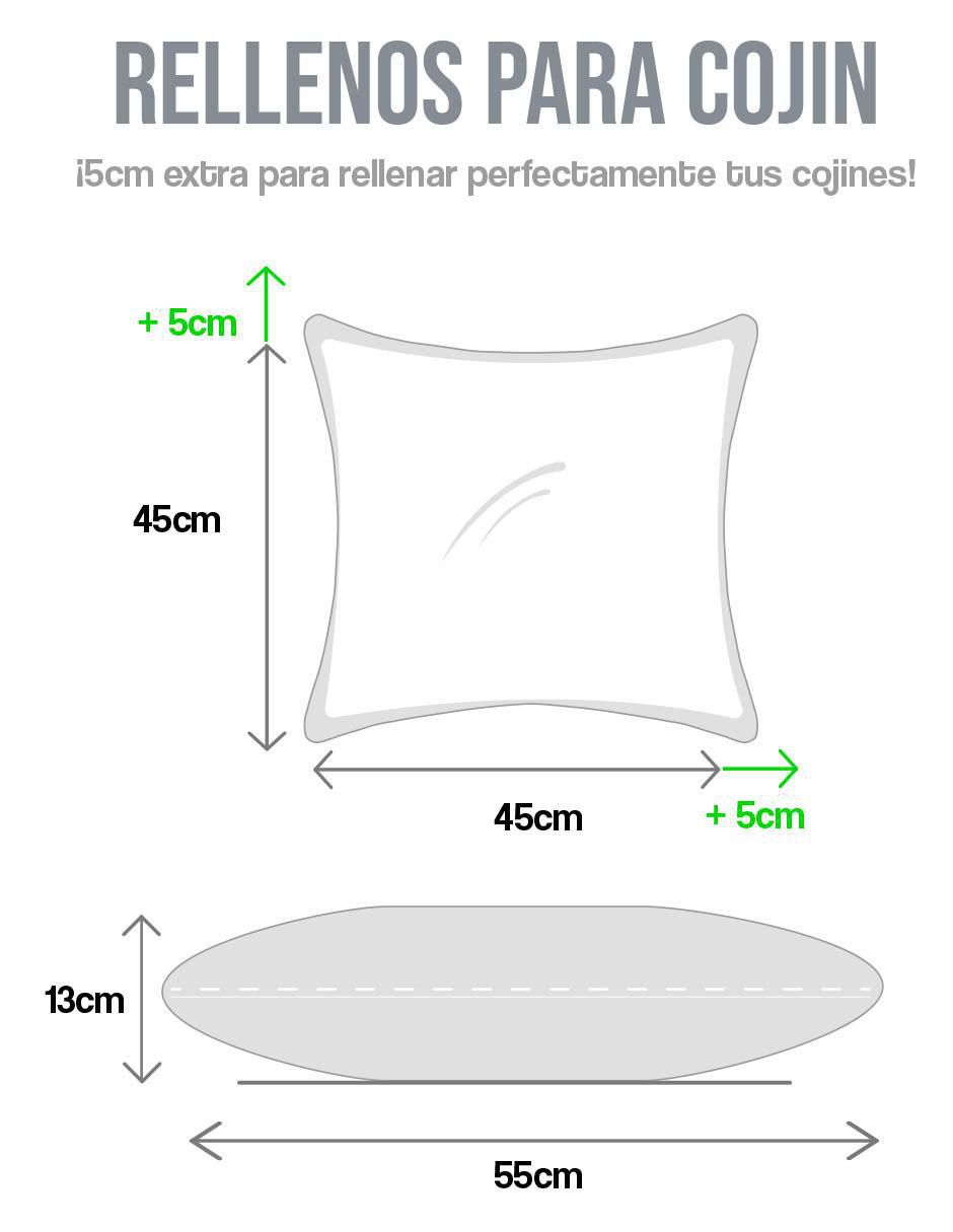 Set de relleno para cojín