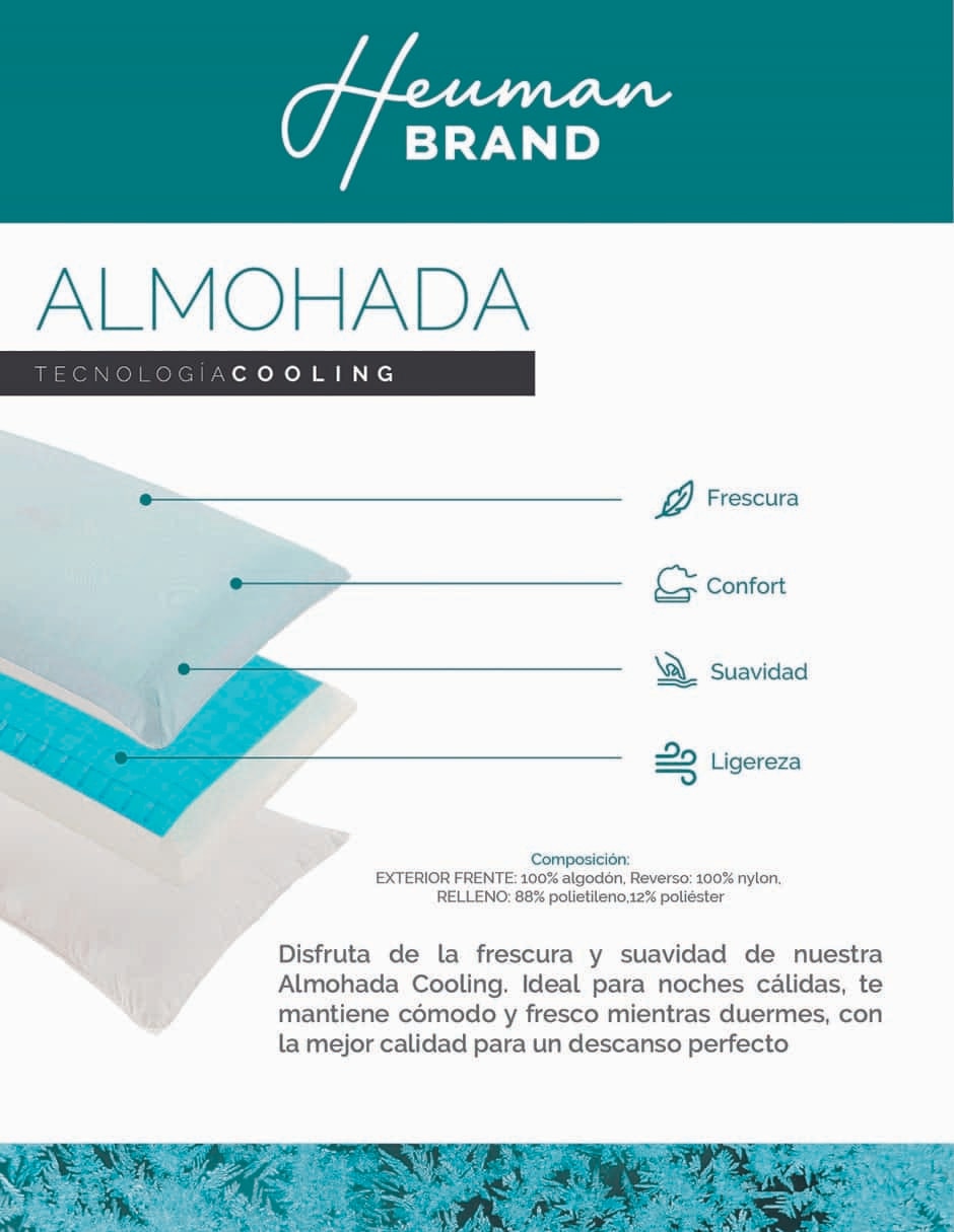 Almohada Cool Warm firmeza media 6